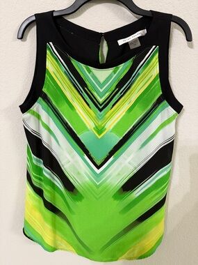 Peter Nygard Chevron Tank Top